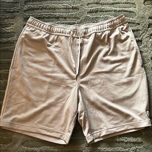Vuori Light Tan Basketball Shorts